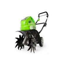 greenworks 그린웍스 40V 충전 경작기 밭가는 기계 관리기 본체, 1개