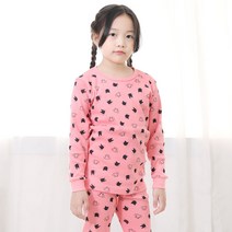 아동용 샤샤 코랄 9부 20수 후라이스 실내복 상하벌