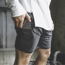 콘티 투인원 반바지 남성 물놀이 레깅스 운동 트레이닝 농구 헬스 테니스 낚시