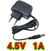 순흥전기 어댑터 4.5V 1A 벽걸이형 SMPS 4.5V 1000mA 어댑터 아답터 직류전원장치, SH-4501C