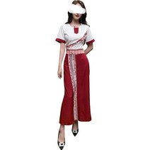 피부관리사 유니폼 마사지사 태국 타이 스파 작업복