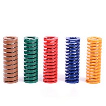 용수철 스프링 나선형 스탬핑 압축 몰드 다이 외경 25mm 내경 12.5mm 길이 20-300mm 1개206008, Blue, 25 x 12.5 x 150mm