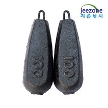 지존낚시 회전 봉돌 쇠 추 광어 다운샷 농어 민어 외수질 심해 침선 우럭 선상 낚시 주물추 30호 40호 50호 100호 선택가능, 2개