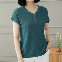 [웬디즈갤러리]매니아 린넨 티셔츠 BTS020