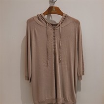 모스코나 NC06 후드줄단추티셔츠 MOLA21472