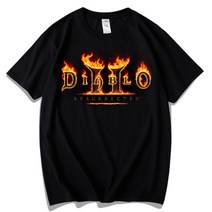 디아블로2 반팔 티셔츠 추억의 레트로 옛날 올드 게임 굿즈 매니아 선물