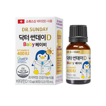 닥터썬데이D 베이비 400IU, 15개, 15ml