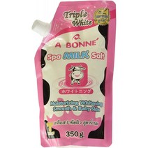 SPA MILK SALT 350g Whitening ABONNE보디 케어 통판, 1