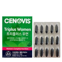 세노비스 여성 트리플러스우먼 멀티비타민미네랄 (90캡슐 45일분), 90캡슐, 1개