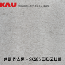 현대 칸스톤 파타고니아/엔지니어드 스톤 싱크대 상판 교체/가우테크 자재 판매, SK505 파타고니아