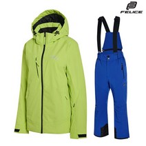 셀시우스 펠리체 리나 노아 스키복 보드복 세트 라임