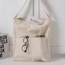 여성용 빅사이즈 고퀄 캔버스 에코백