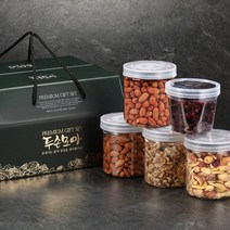 [파란푸드] 두손모아5구 견과류 추석 설 선물세트 (1.호아땅믹크) 견과, 1box