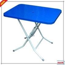 4인용 접이식 직사각탁자 다양한 파라솔 테이블, 빨강, 본상품선택