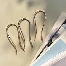 U핀 비녀 올림머리핀 헤어핀 머리핀 뒤꽃이 헤어비녀, 곰블리샵 1-U핀-골드, 곰블리샵 본상품선택