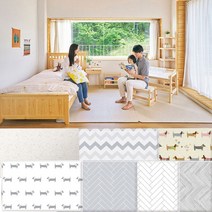 고려화학 에코 PVC 놀이방매트 9종유아 층간소음매트, 6.모던헤링본