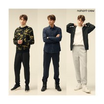 [노앙] (크루) 22FW 남성 에센셜 조거팬츠 3종