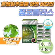 부모님 영양제 은행잎추출물 비타민d 식약처 인증 x4 징코 수험생 비타민b 캡슐 건강기능식품 40대 50대 식약청 대치동 영양제 고3 공시생 고등학생 중학생 영양제 8개월
