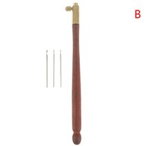 N2HAO 창의적인 프랑스 크로셰 세트 탬버 루네빌 3, T02-B, 기본