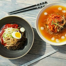 [프레시멘토] 화정소바 명인의 자가제면 메밀소바 2인분 국산메밀(냉/비빔), 메밀 냉소바 2인분