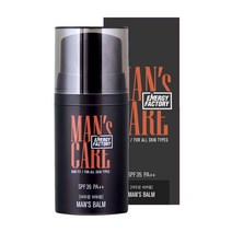 꽃을든남자 에너지팩토리 맨즈밤 50ml SPF35 PA++ 어두운피부용/ 남성용 비비크림, 1개