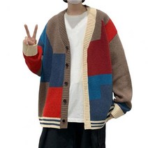남자 겨울 사무실가디건 니트 정장 가디건 가을 스웨터 코트 느슨한 대형 따뜻한 streetwear 스웨터 코트 데일리 착용