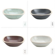 무경도자기 사각 찬기 2호, 상세설명 참조, 화이트