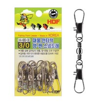 해동조구사 HA-680 대물 인터락 양-핀 스냅 도래