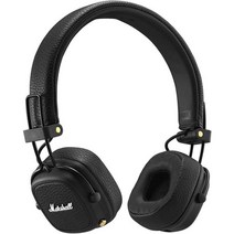 일본배송 마셜 Marshall무선 헤드폰블랙 MAJOR III BLUETOOTH BK:가전&카메라, 단일옵션, 단일옵션