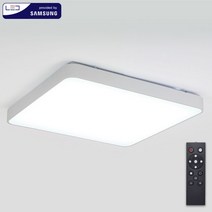 국산 삼성정품칩 시스템 리모컨 화이트 거실등 LED120W (PRSPT4)LRT