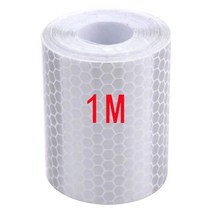 오토바이 반사 안전 경고 스티커 5m x 300m 두카티 멀티스트라다 50 모토 튜닝 허브, 09 1M-white