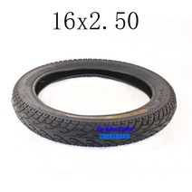 16인치 305 미니벨로 자전거 bmx 튜브 좋은 품질 16x2.50 64- 타이어 및, [02] outer tire