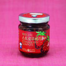 [당일발송/수제생산] 마마그릭 스트로베리콩포트 150g, 1개