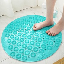 풋브러쉬 매트 발각질 뒷꿈치 굳은살 클리너 발판, 핑크