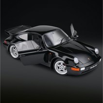 Solido 포르쉐 964 3.6 터보 스포츠카 자동차 다이캐스트 1/18, A