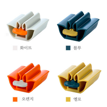 튜브 디스펜서(2p 1세트) 컬러풀 다용도 짜개 치약 핸드크림 스탠딩 스퀴저 압착기, 옐로 2