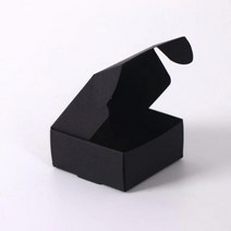 인테리어우체통 주택우편함 우체통 멀티 사이즈 귀여운 사각형 크래프트 포장 상자 30/50 개 결혼식 파티 호의 용품 수제 비누 초콜릿 캔디 선물, black_7x7x3cm | 30pcs