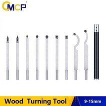 CMCP Woodturning 도구 초경 삽입 커터 백조 목 목재 선반 치즐 목공 기계, [08] H