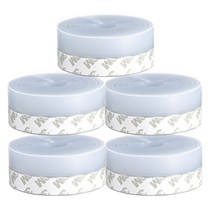 미소라인F 방풍테이프 5M 바람막이테이프 35mm 5개입 문풍지, 실리콘테이프 35mm 5개입