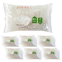 [알알이곤약쌀30] 곤약닷컴 [곤약함량 100%] 쌀모양곤약 30팩, 30개입