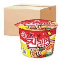 진짜장 용기 115g 12개 1박스 /유통기한 임박특가 1월 31일까지 /쿠폰가 12710원, 진라면 매운맛 용기 110g x24개