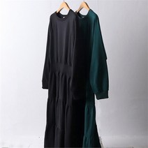 빅사이즈사랑해요 I218L302 코튼캉캉밴딩롱원피스 LT