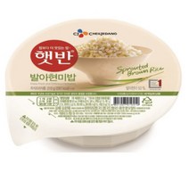 CJ제일제당 햇반 발아현미밥 210g x 24개