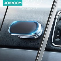 맥세이버 Joyroom-미니 마그네틱 자동차 전화 홀더 업그레이드 8X 자석 금속 360 ° 마운트 미니폰 샤오미, 02 2 PCS