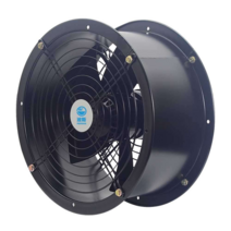 고기집집진기 주방 환기 환풍기 연기 식당 환풍구, 10인치 아우터 로터 블랙전후 원형