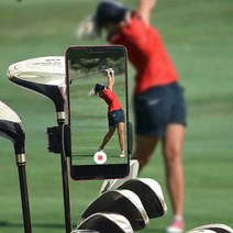 골프 스윙 셀프 촬영 휴대폰 홀더