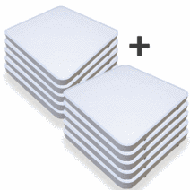 라인조명 미라클 시스템 LED 시리즈(모음전) 국산 삼성칩 AS 2년 무타공(화이트/블랙), 미라클 방등 50W 10개 (무타공/화이트)