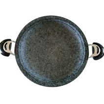 장수곱돌 원형 불판(가정용/업소용 크기선택) 고기 불판/소고기 삼겹살 구이용 돌판 돌 구이판, 양수후라이팬(35-300), 양수후라이팬