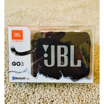 JBL Go 3 휴대용 방수 블루투스 스피커 - 블랙 공장