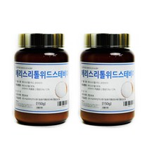 스테비아분말 스테비아 에리스리톨 스페인산 150g 2통, 2개, 단품